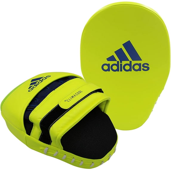 Adidas Speed Training Curved Focus Mitt, Unisex, 26x18x9 cm, Black,Red,Gold, Yellow,Blue