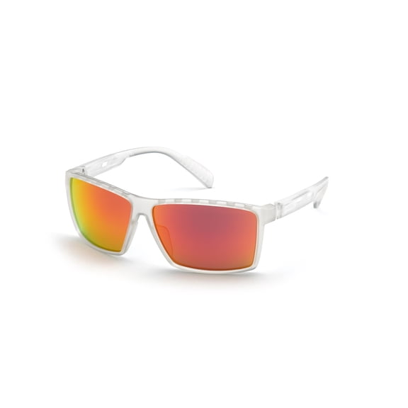 Adidas Sport SP0010 26G Crystal Brown Mirror Injected 63 mm Men's Sunglasses