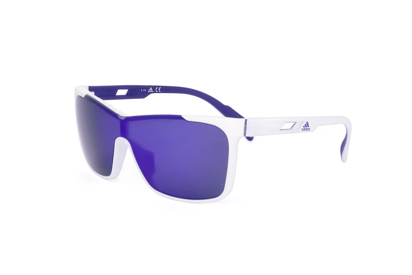 NWT Adidas SP0019-21X-00 Sunglasses Adidas Unisex 99mm White Sunglasses SP0019-21X-00 - Bed Bath  main image 2