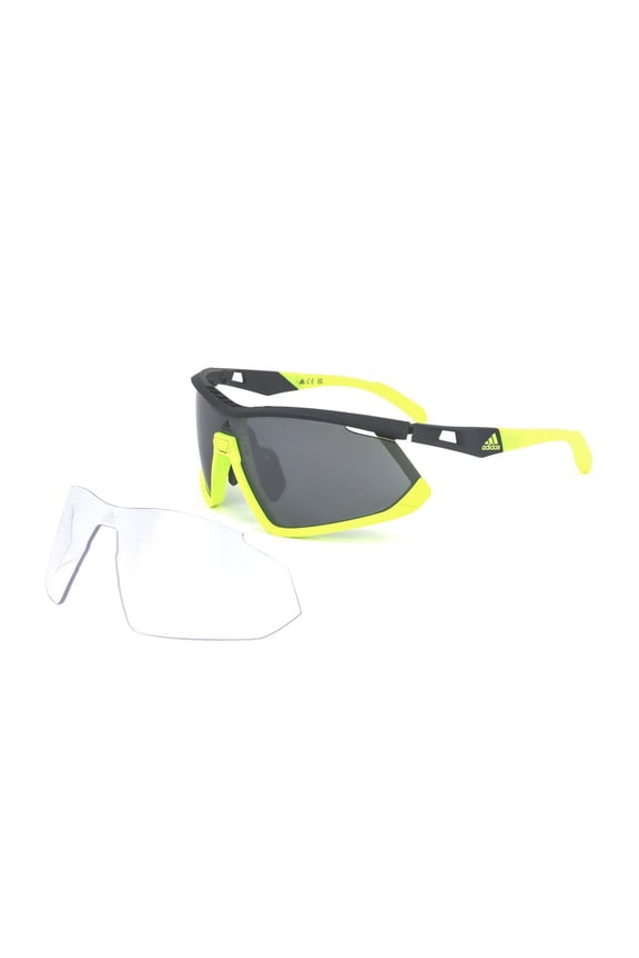 SP0055 20C Shield Sunglasses Men's Grey
