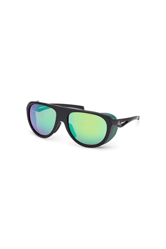 Sport sunglasses SP0110 UNISEX 60/18/135 02Q matte black