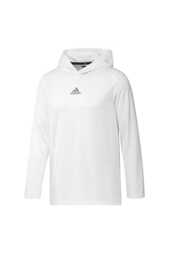 Stadium Heat.RDY Mens Longsleeve Hoodie- Medium/ White