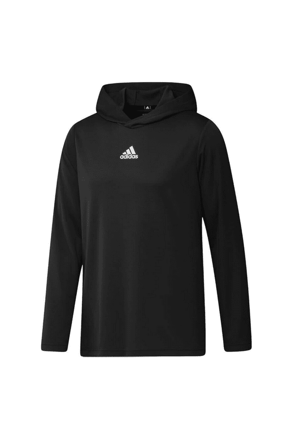 Stadium Heat.RDY Mens Longsleeve Hoodie- Small/ Black-white