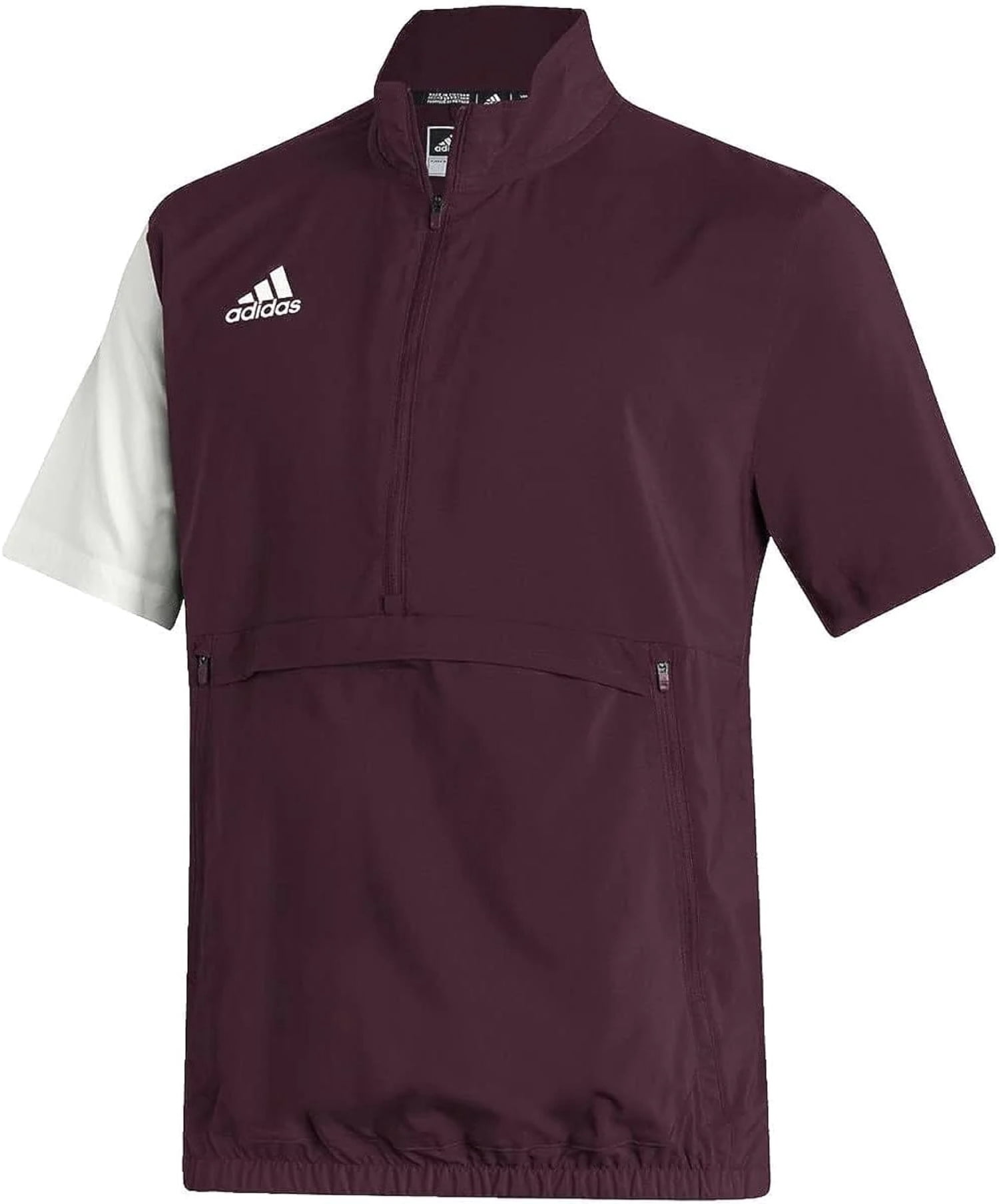 Adidas team iconic full button polo clearance