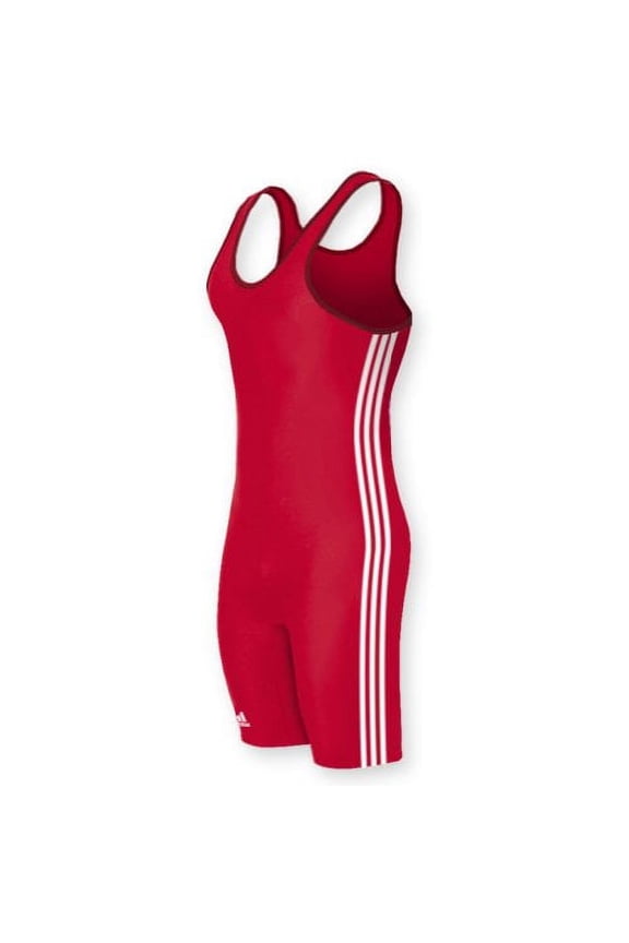 Stock Singlet with 3 Side Stripes - Mens