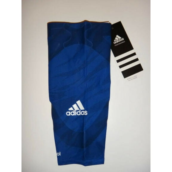 Adidas Techfit Men's Basketball Jambiere adiPOWER Powerweb Compression Calf Sleeve - Royal Blue