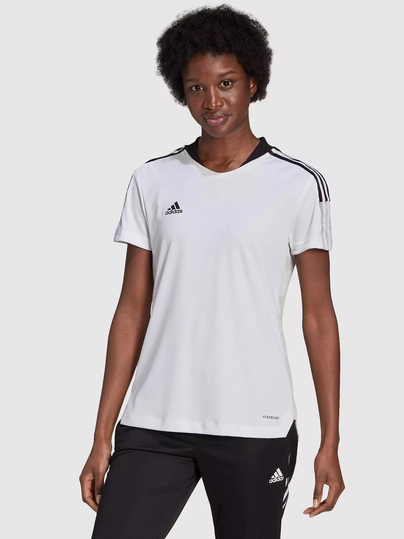 Adidas Tiro 21 Training Jersey - Womens Soccer XS White - Walmart.com