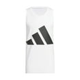 thumbnail image 1 of Adidas Training Big & Tall Tank Top - Mens Sleeveless Muscle Shirt Crew Neck Activewear White 3XL, 1 of 4