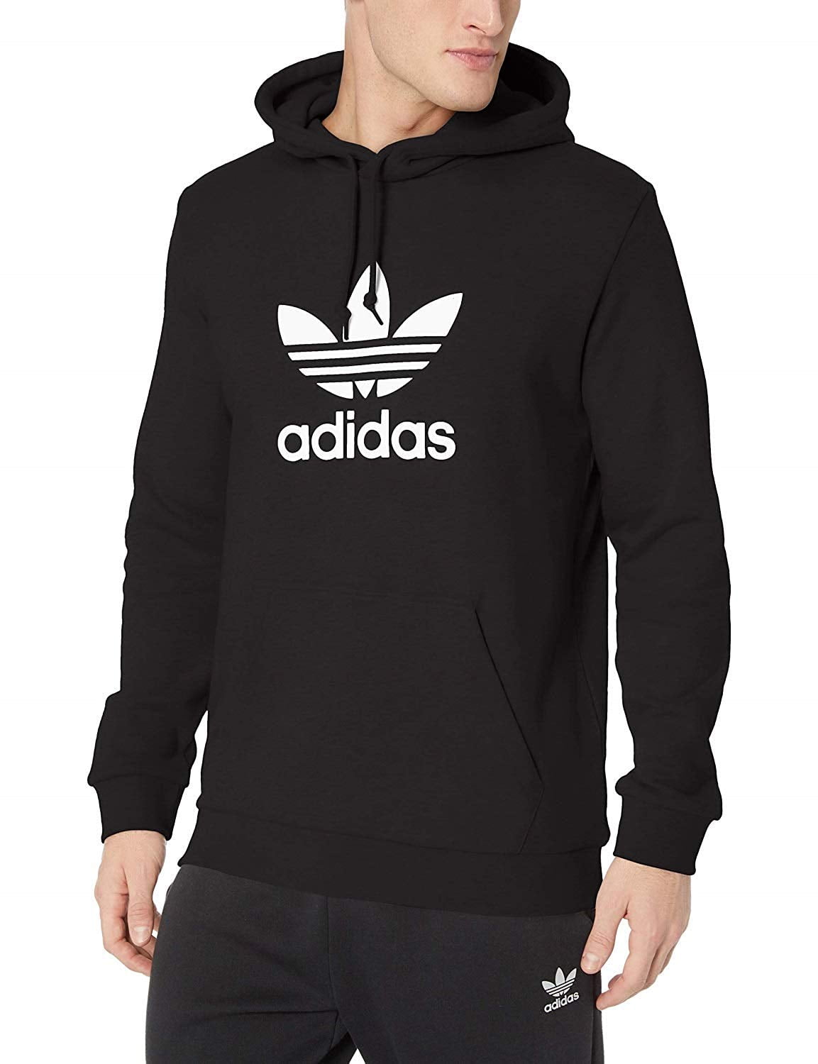 harga hoodie adidas trefoil
