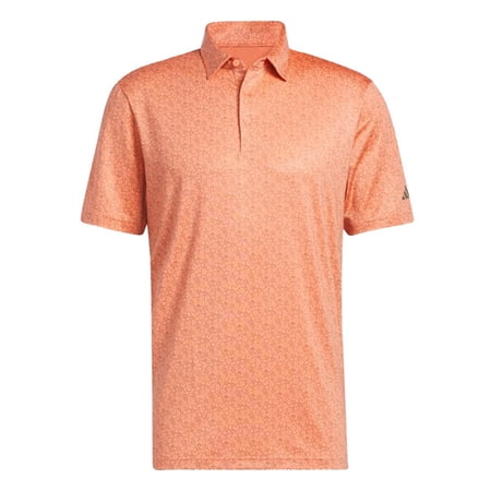 Adidas Golf Previous Season Ultimate365 Allover Print Polo Coral Fusion Large