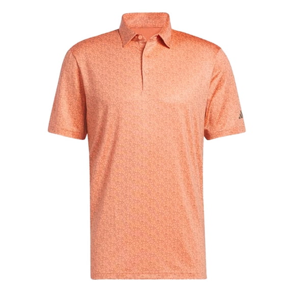 Adidas Golf Previous Season Ultimate365 Allover Print Polo Coral Fusion XXXL
