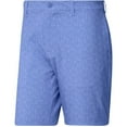 thumbnail image 1 of Adidas Ultimate365 Printed Shorts - 9 Inch - Blue Fusion/White - 38, 1 of 11