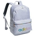 thumbnail image 1 of Adidas Unisex Adult's Classic Commuter Backpack, Jersey White/Rose Gold Rainbow, 1 of 5