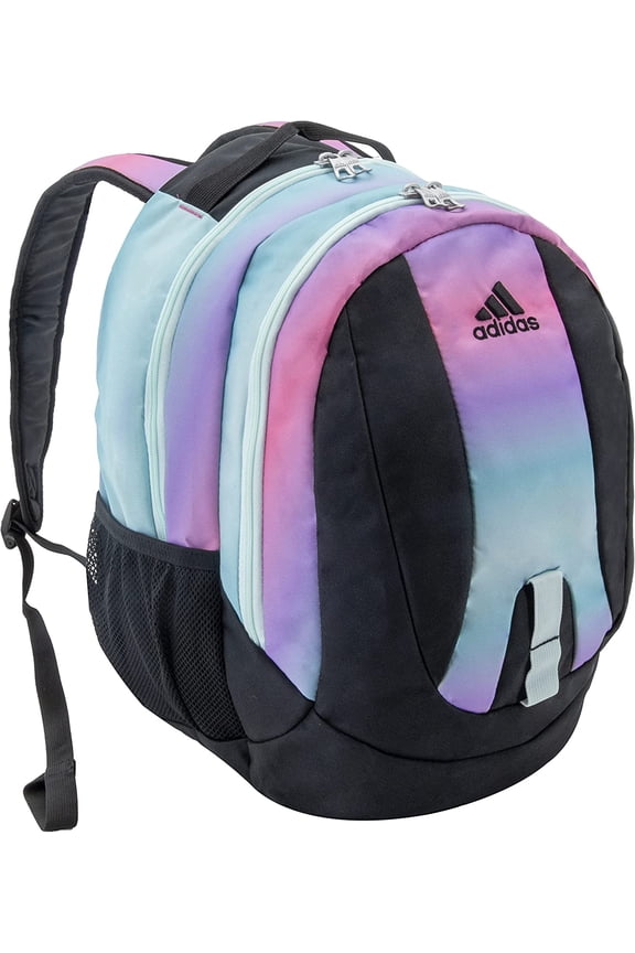Unisex Journal Backpack, Gradient Rose Tone Pink Black Halo Mint Green