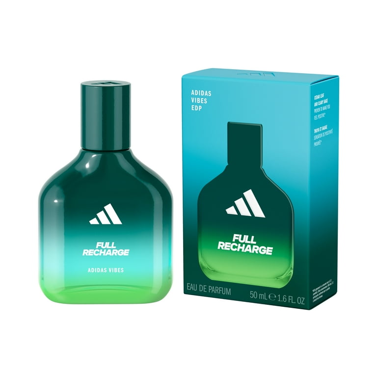 Adidas Vibes Full Recharge Eau de Parfum, Long Lasting Fragrance