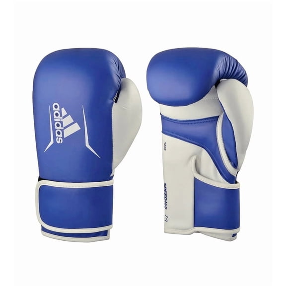 Adidas WAKO Approved Kickboxing Fight Gloves, Cowhide Cuir Leather Speed 165 adiSBG165