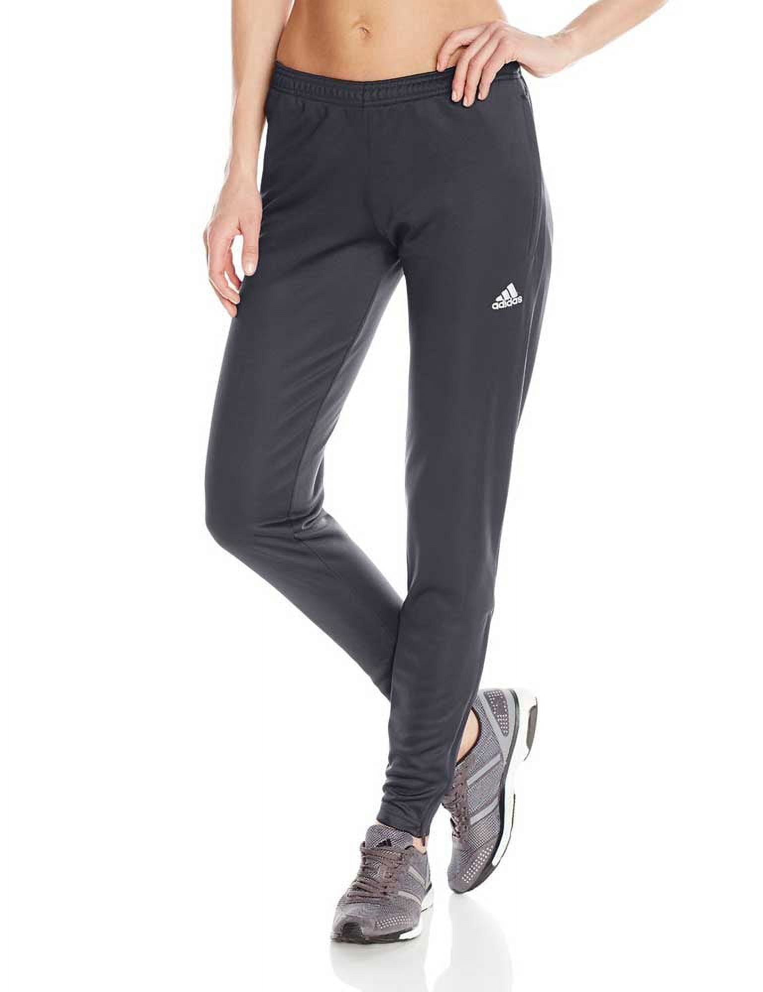 Adidas Women Core Training Pants Dark Grey/White Size US X-Small 