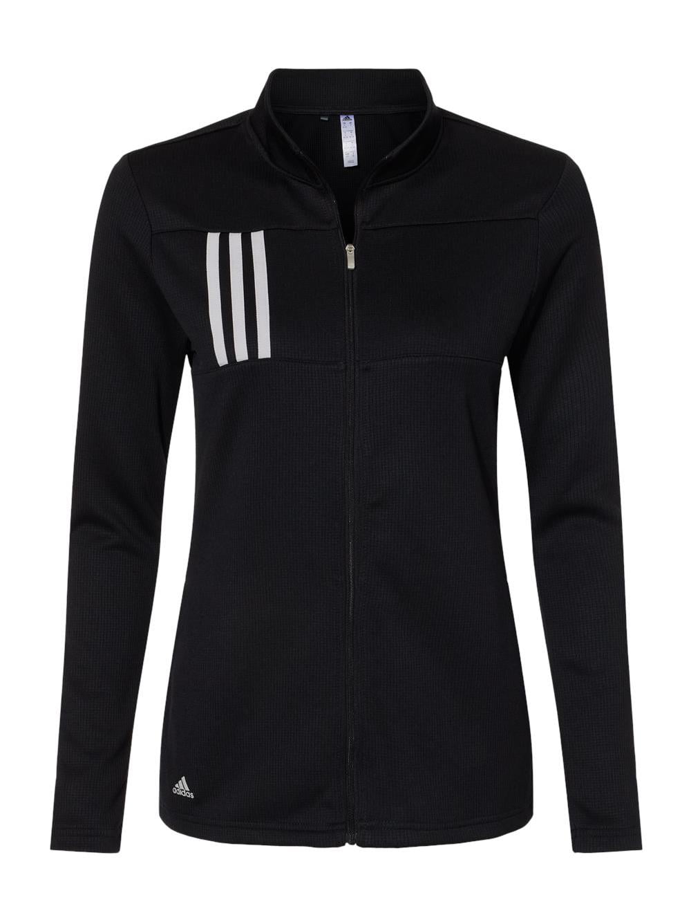 Adidas Women's 3-Stripes Double Knit Full-Zip