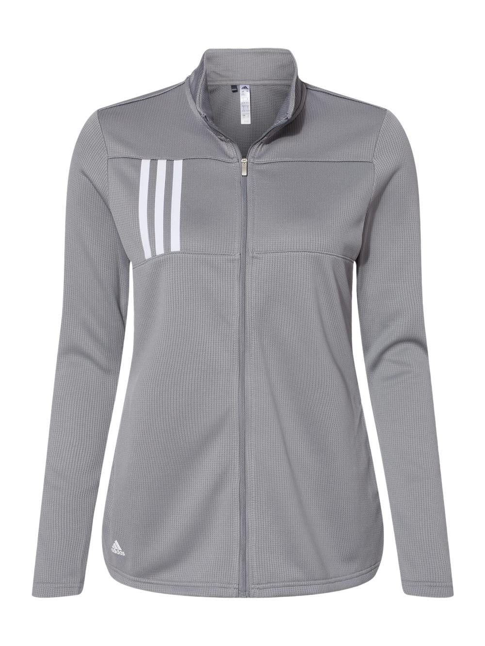 Adidas Women's 3-Stripes Double Knit Full-Zip