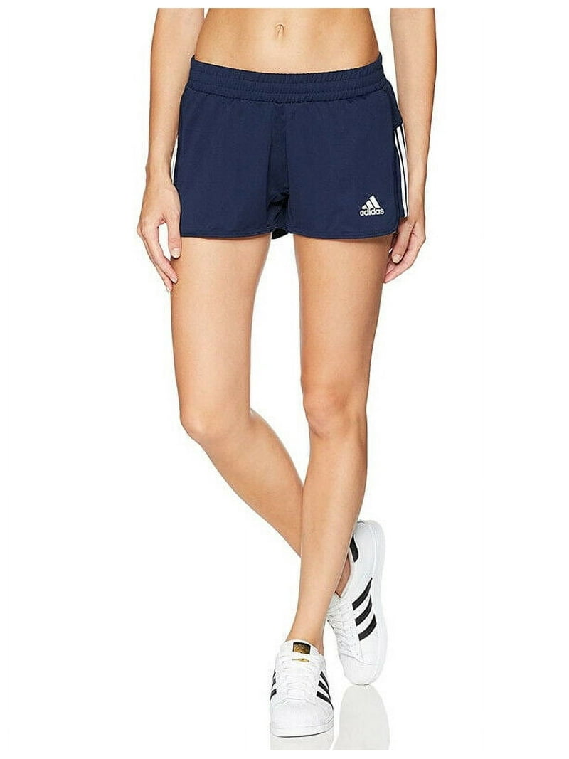 Adidas Women's 3-Stripes Knit Shorts Navy/White CF2817