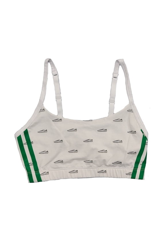 Women's 3-Stripes Scoop Bralette - 4A4H00 (Stan Smith, L)