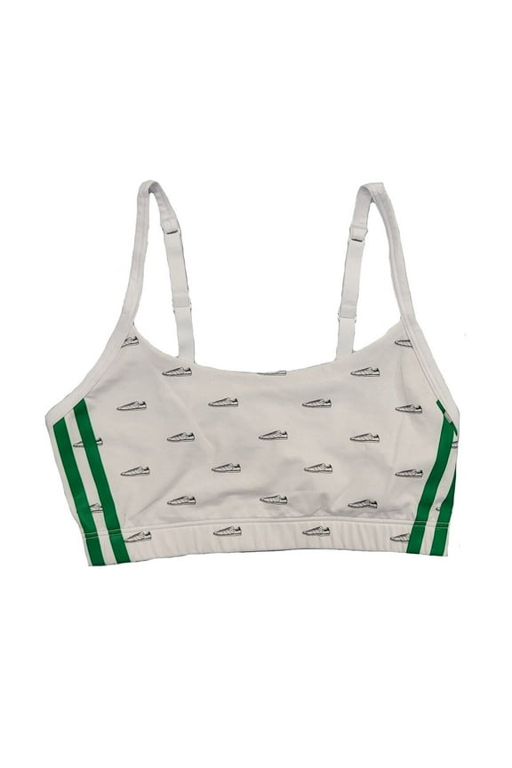 Women's 3-Stripes Scoop Bralette - 4A4H00 (Stan Smith, XXL)