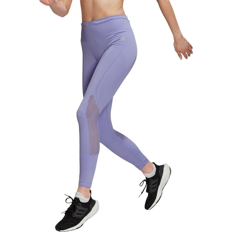 Adidas Women's Aeroknit 7/8 Running Tights HB9242 Light Purple