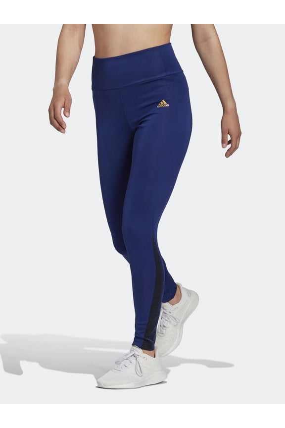 Women's Beat The Heat Tights GS8600 Victory Blue/Gold Met