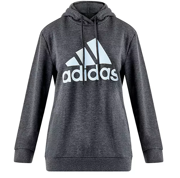 Adidas Women's Big Logo Hoodie (gris, XS)