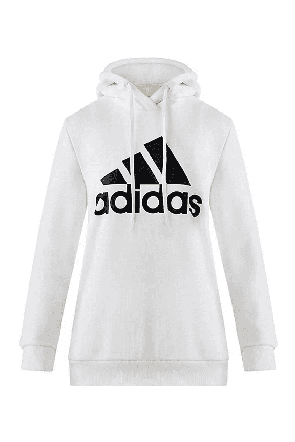 Women's Big Logo Hoodie (White, Small)