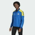 thumbnail image 1 of Adidas Women's Boston Marathon 2021 Celebration Jacket GQ8332 Blue, 1 of 3