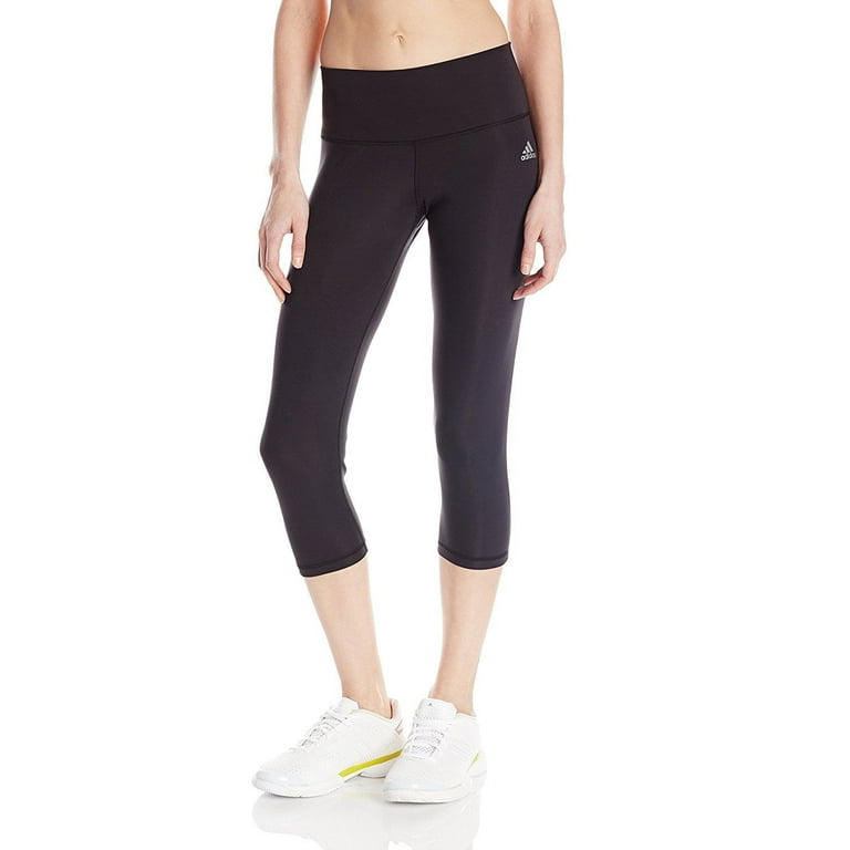 Adidas Women’s Climalite Performance Leggings (Charcoal, XL)