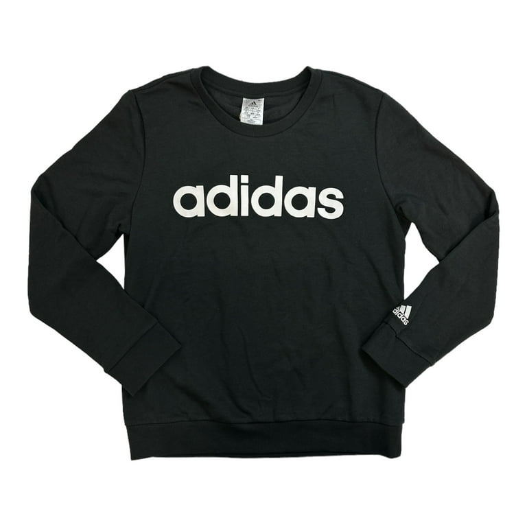 Adidas Women s Essentials Sweatshirt Black White S