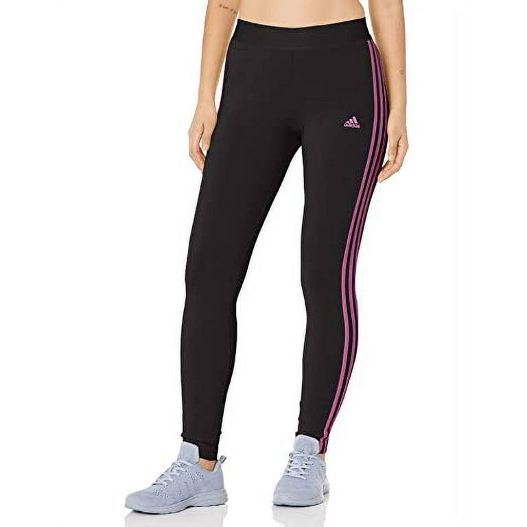 Adidas Women's Loungewear Essentials 3-Stripes Leggings, Black
