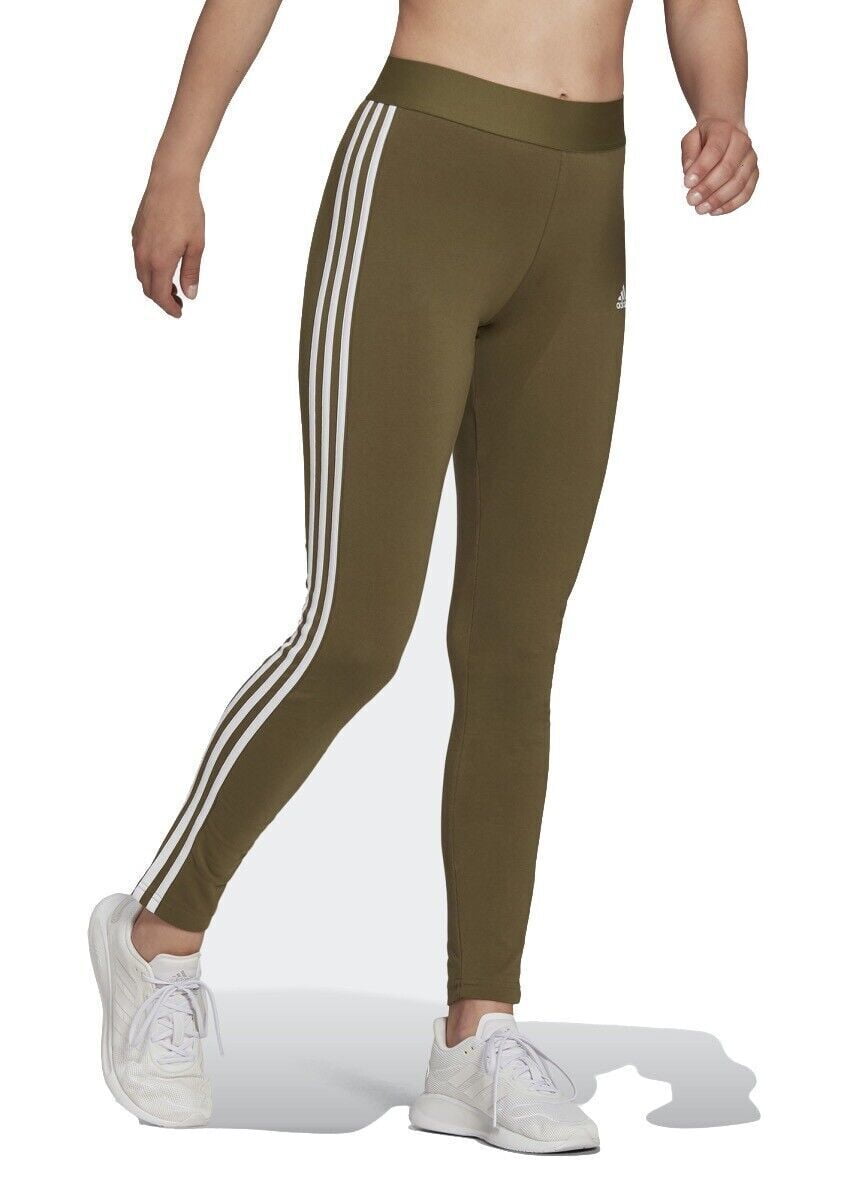 adidas essentials 3 stripe leggings