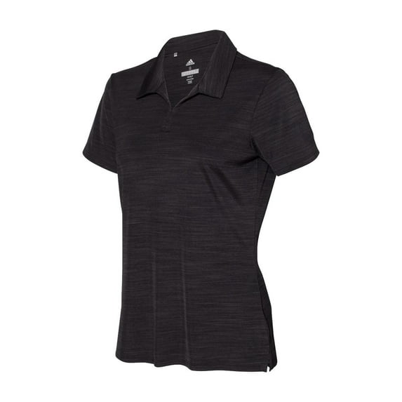 Adidas - Women's Mélange Polo - A403 - Black Melange - Size: M