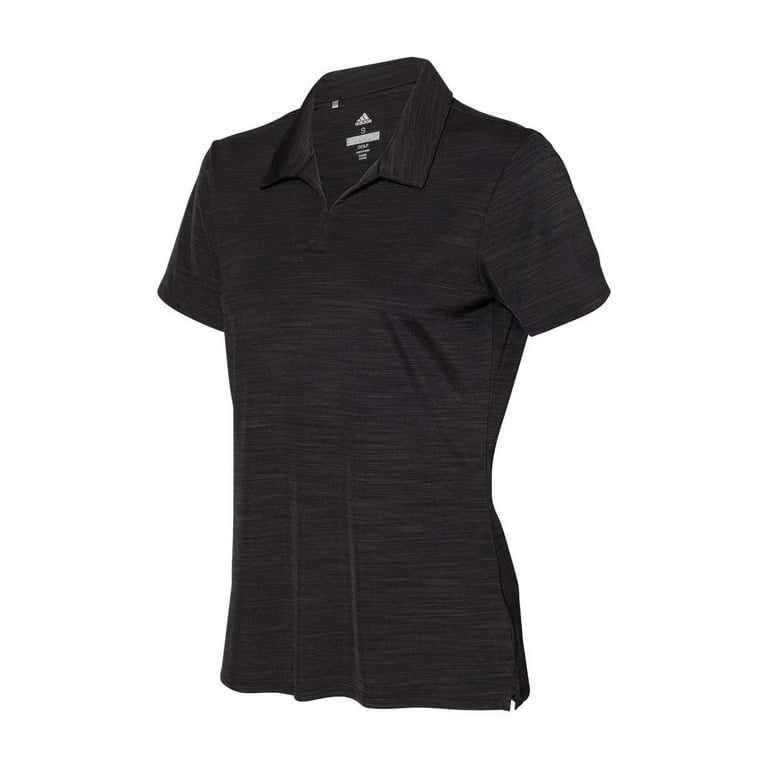Adidas Women s MA lange Sport Shirt Color Black Melange Size S Walmart