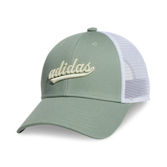 Adidas Women’s Mesh Trucker Hat Silver Green/Wonder White/White - Women's