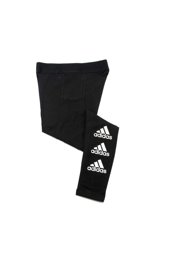 Women's Must Have Stacked Logo Tights, Black \ White,XS - US