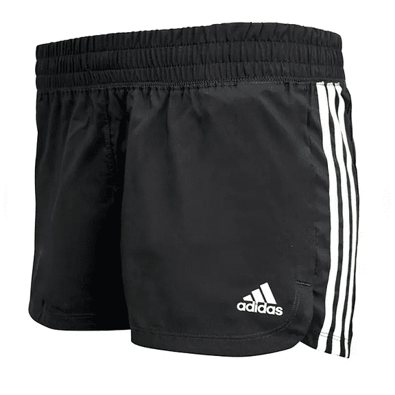 Adidas Women's Pacer 3-Stripes Short Black XL