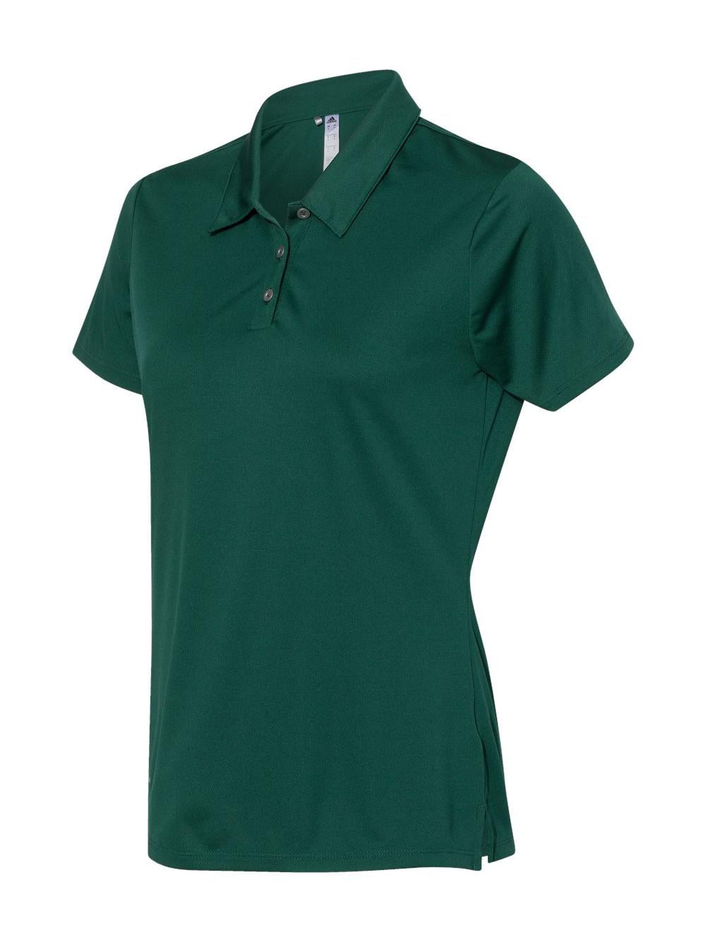 Adidas Women's Performance Polo A231 Collegiate Green Size 2XL