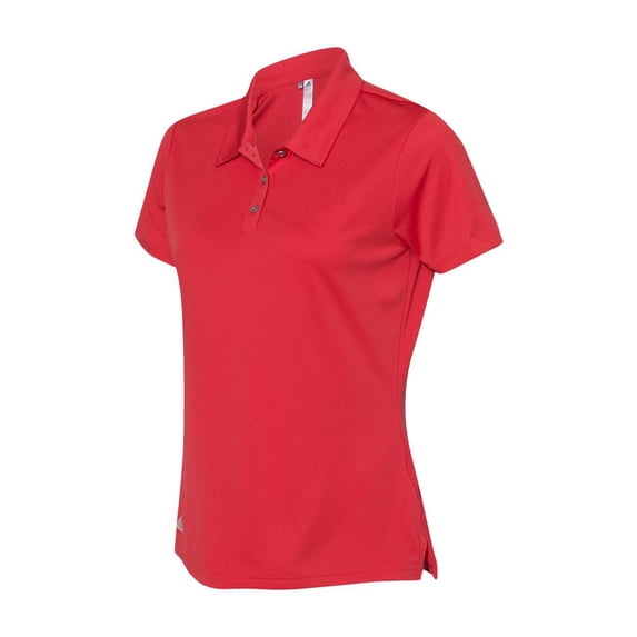 Adidas - Women's Performance Polo - A231 - Collegiate Red - Size: XL