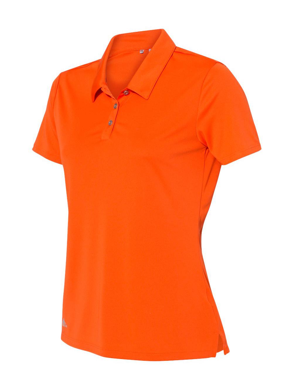 Adidas Women's Performance Polo A231 Orange Size 3XL