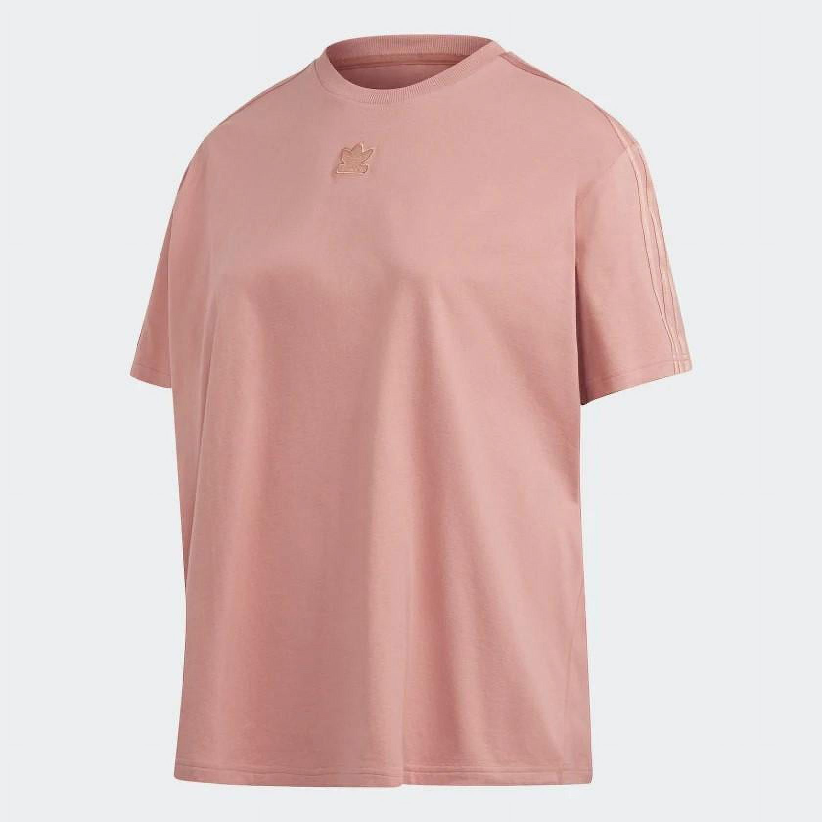 Adidas Women s Plus Size T Shirt Ash Pink