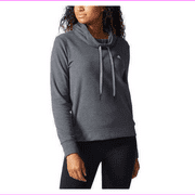 Adidas Women's SOFT Trans Adidas logo Hoodie Pullover Sweater XL/Black
