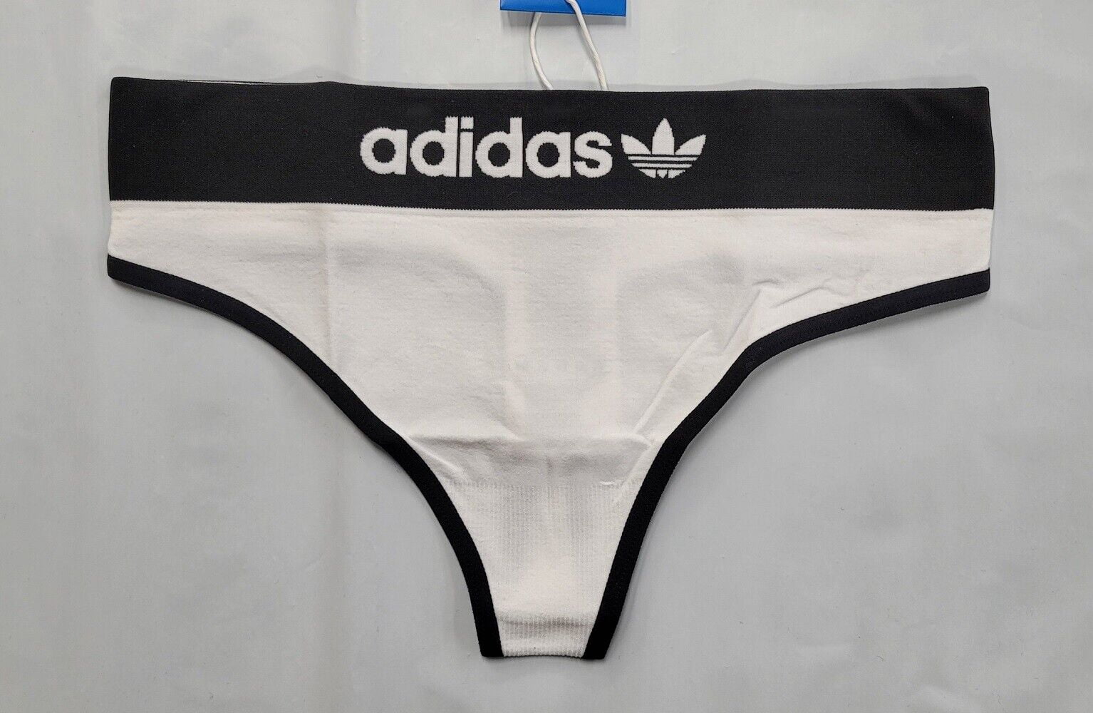 Adidas Women's Seamless Thong Underwear (Black 2, Small) - 4A1H64
