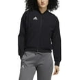 thumbnail image 1 of GP7955 Adidas Womens Sideline 21 Woven Bomber Jacket Black/White M, 1 of 3
