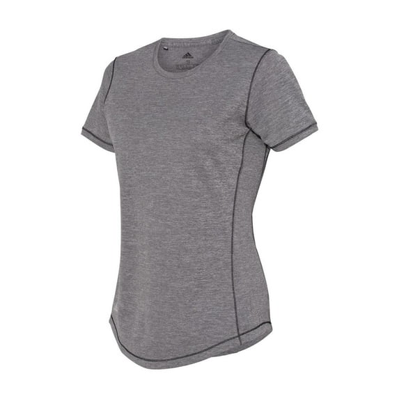 Adidas - Women's Sport T-Shirt - A377 - Black Heather - Size: 2XL