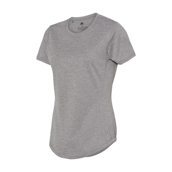 Adidas - Women's Sport T-Shirt - A377 - Grey Three Heather - Size: M