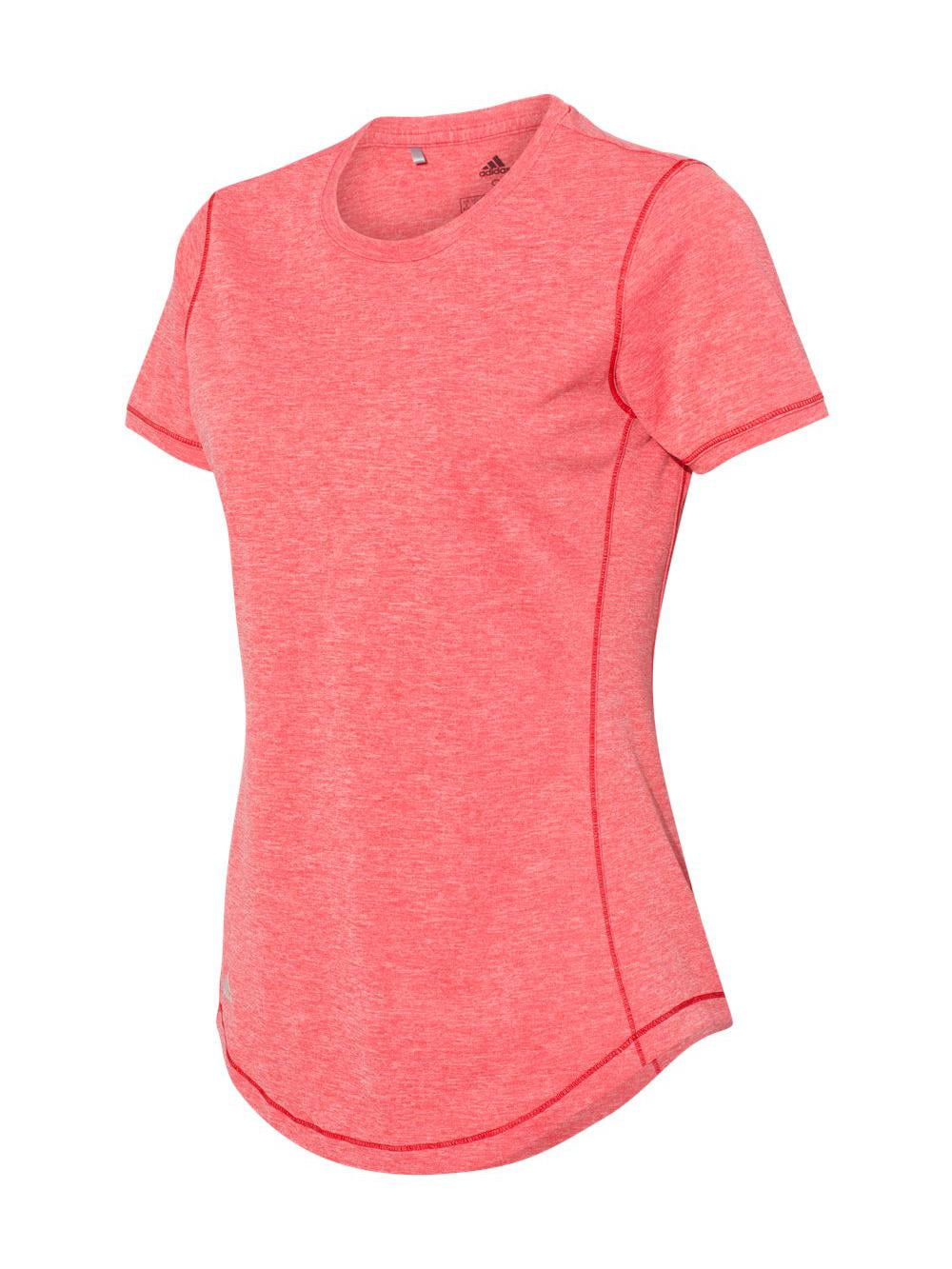 Adidas - Women's Sport T-Shirt - A377 - Power Red Heather - Size: S 